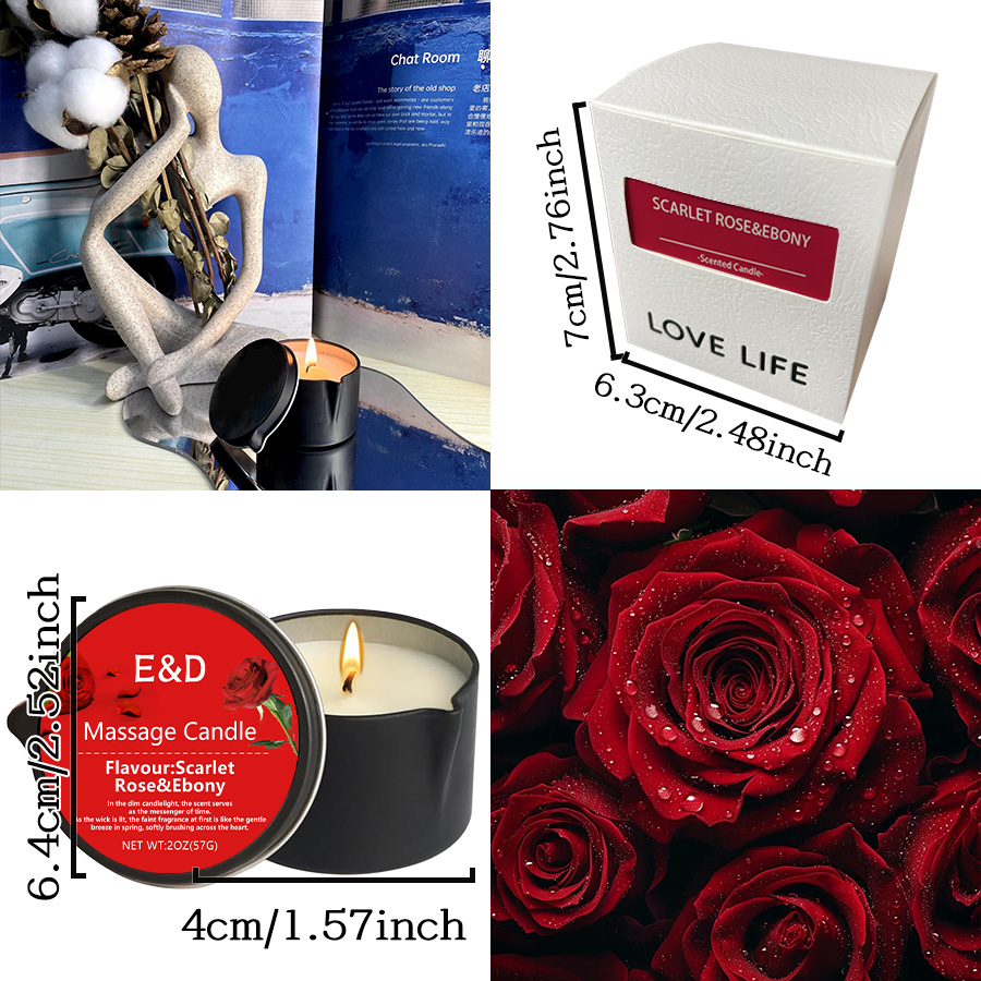 Masaj Yağı Mumu, Stres Gideric - Scented Candle Luxury incelemesi ve fiyatı