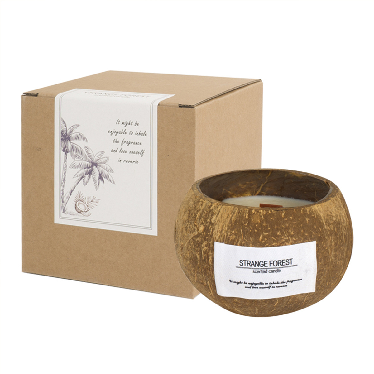 Hindistan Cevizi Kabuğu Aromat - Scented Candle Luxury incelemesi ve fiyatı
