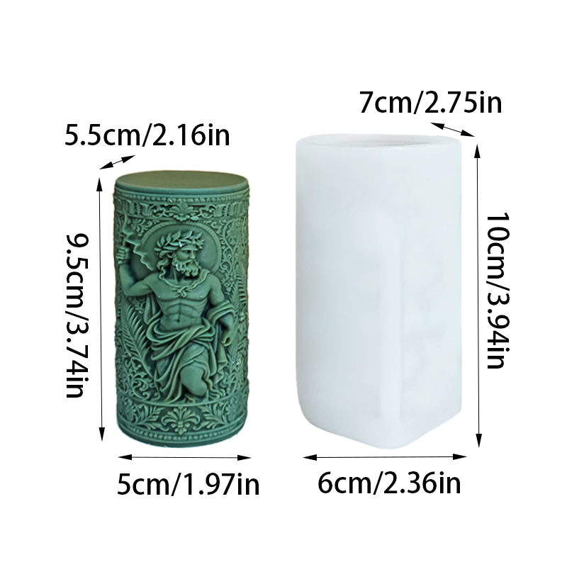 Lüks Retro Tanrı Heykeli Kokul - Scented Candle Luxury incelemesi ve fiyatı