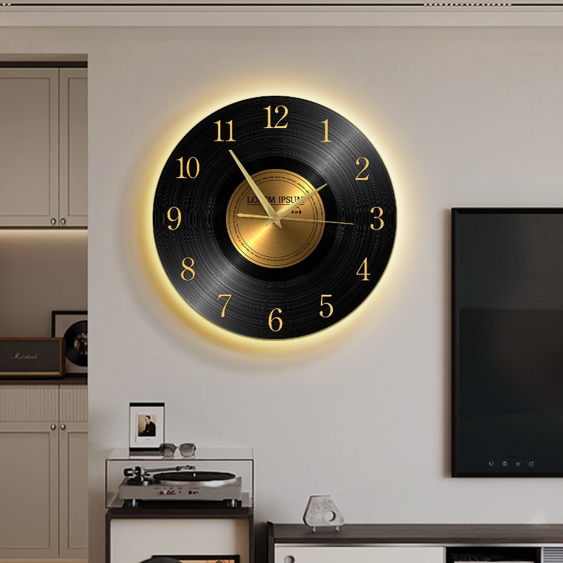 Işıklı Vintage Duvar Saati, Ot - Luxury Lifestyle Watches incelemesi ve fiyatı