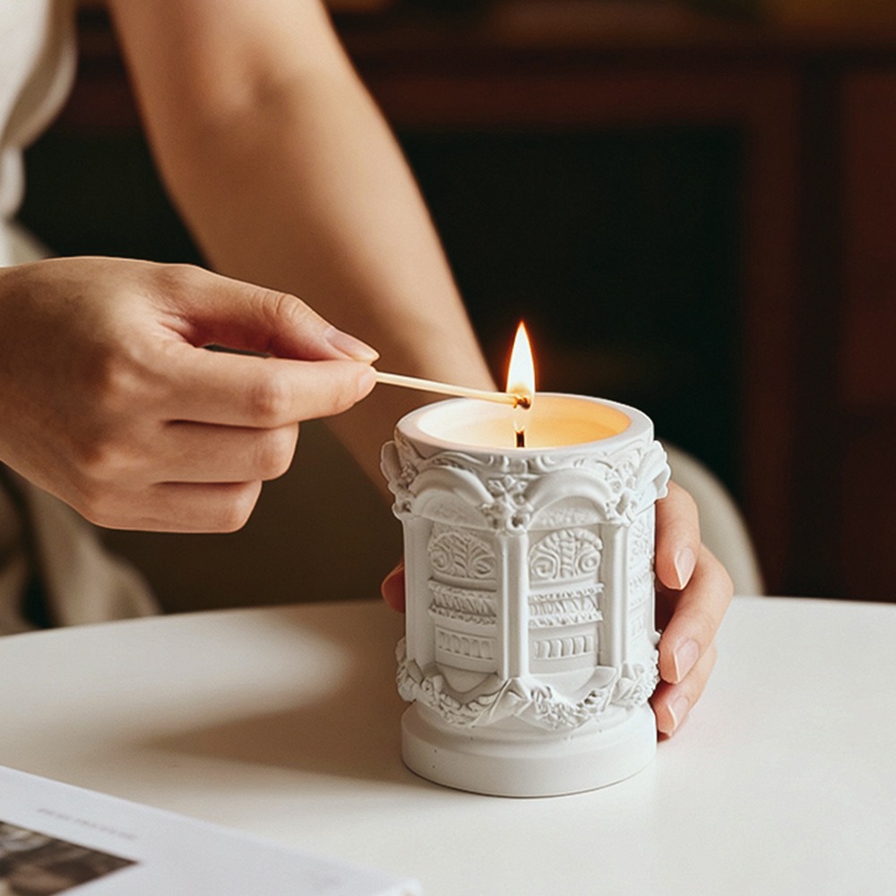 Alçı Heykel Kupa Mum Kokulu Mu - Scented Candle Luxury incelemesi ve fiyatı