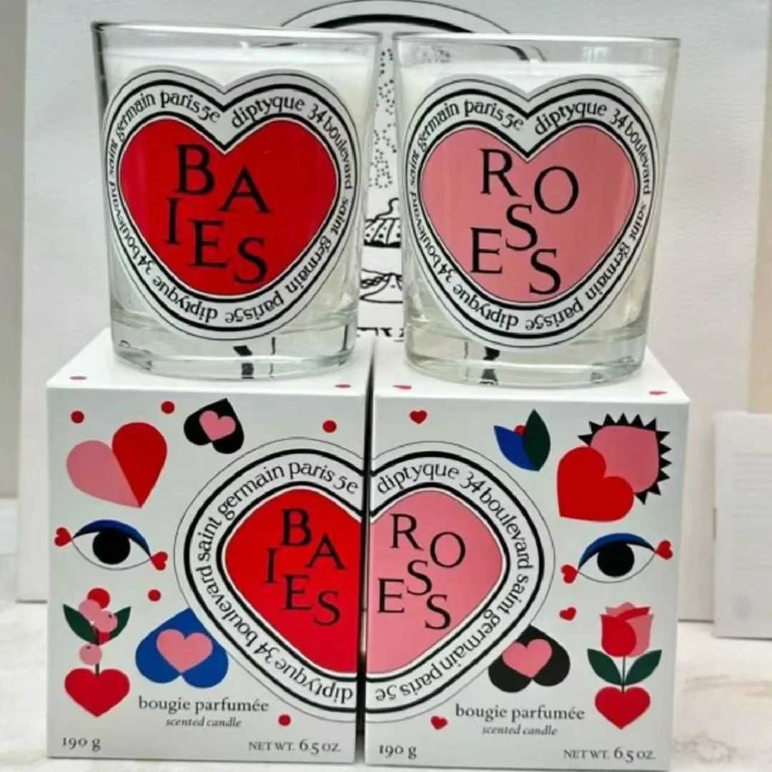 Romantik sınırlı Diptyques mum - Scented Candle Luxury incelemesi ve fiyatı