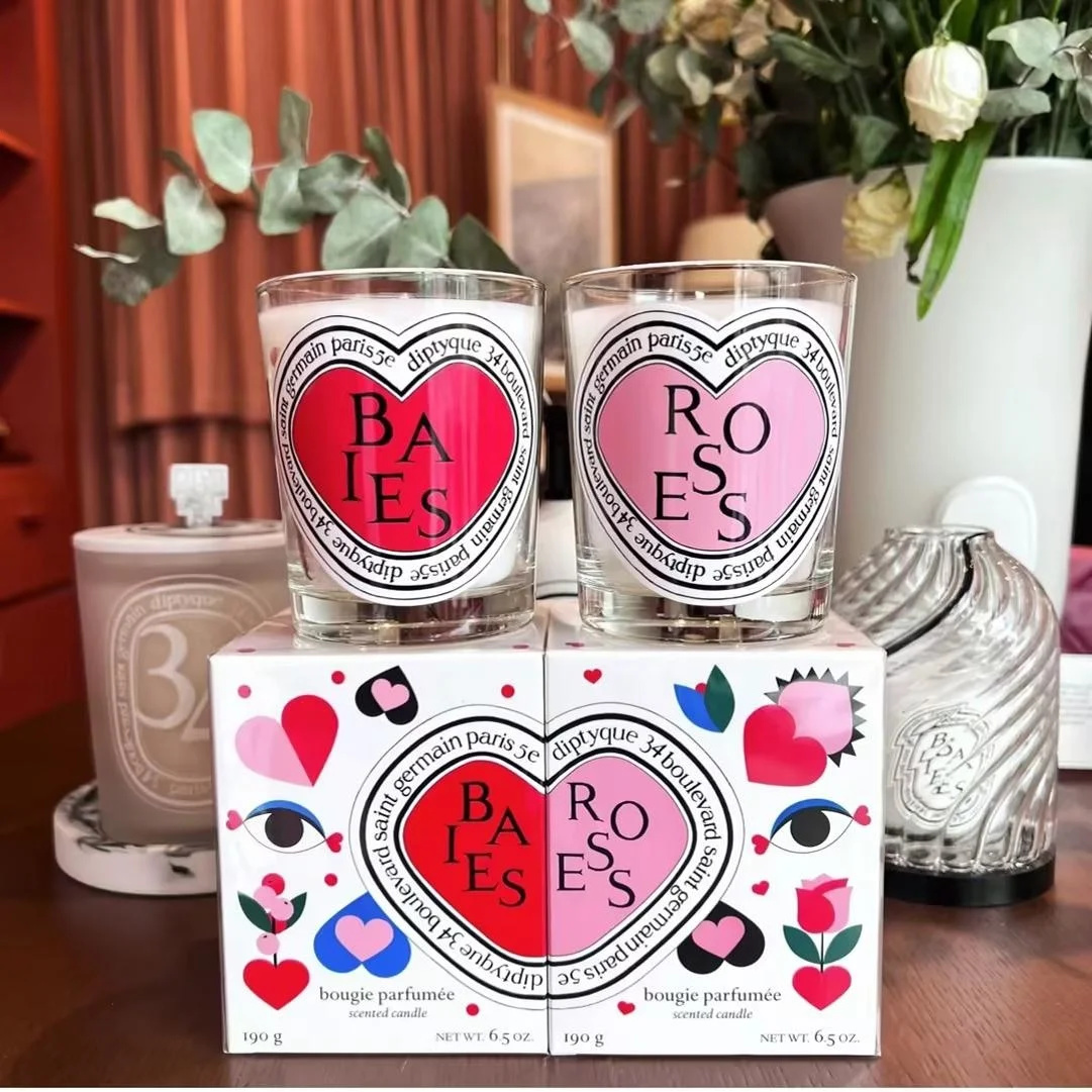 Romantik sınırlı Diptyques mum - Scented Candle Luxury incelemesi ve fiyatı